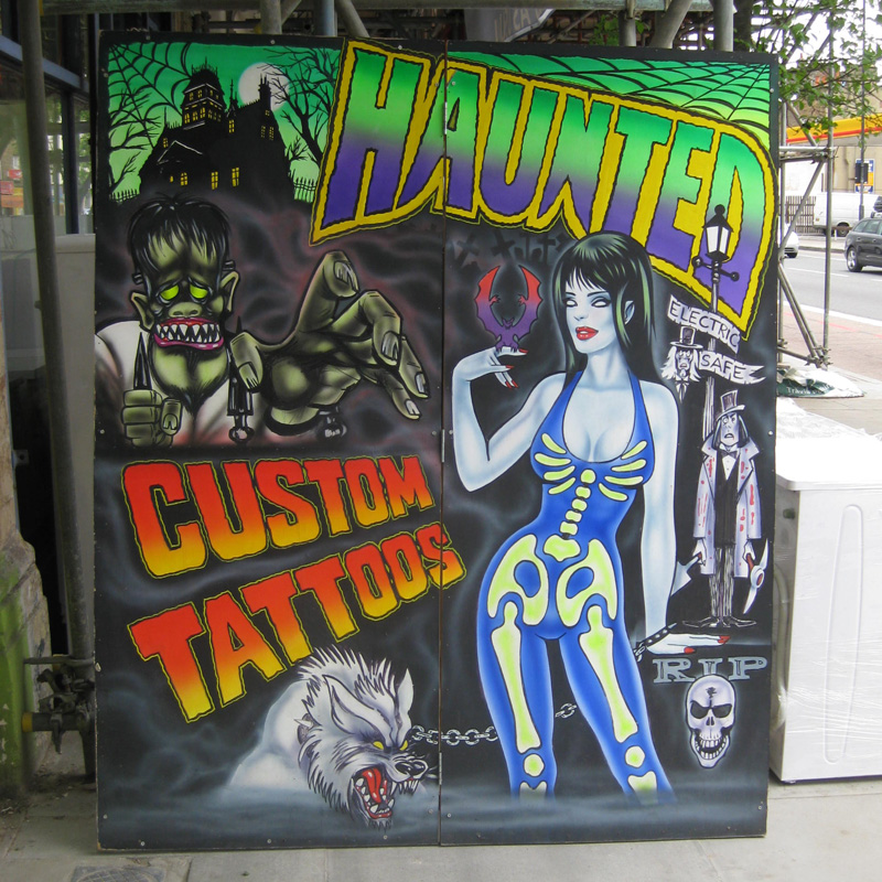 Haunted Tattoos – Holloway Road, London, UK