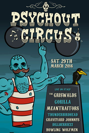 Psychout Circus: Arnhem’s Own All-Day Psychobilly Freakout
