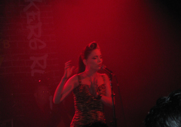 Imelda May on stage NYC in Sept 2014