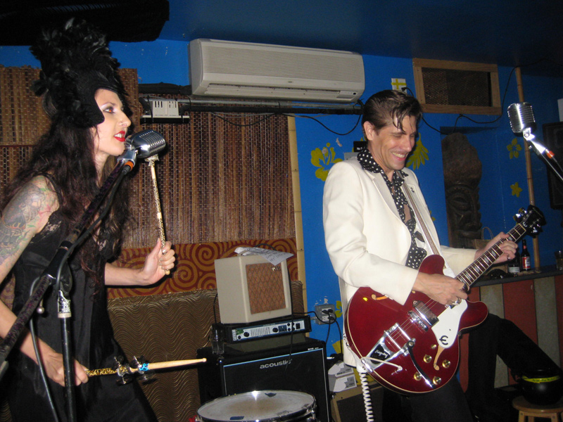 Luxurious Faux Furs playing at Otto's Shrunken Head
