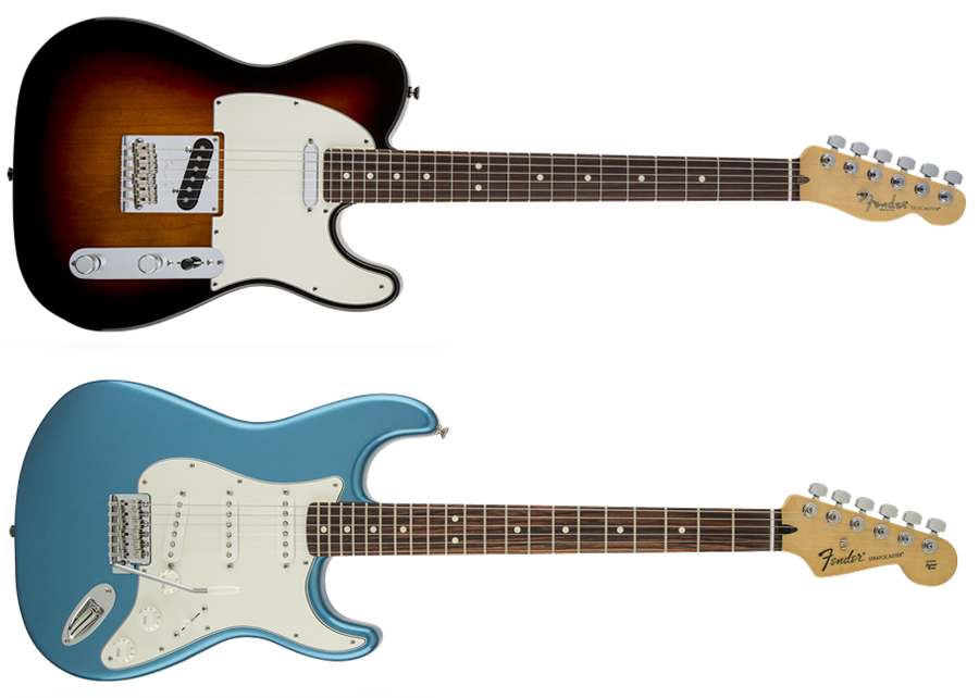 Fender Telecaster and Strat